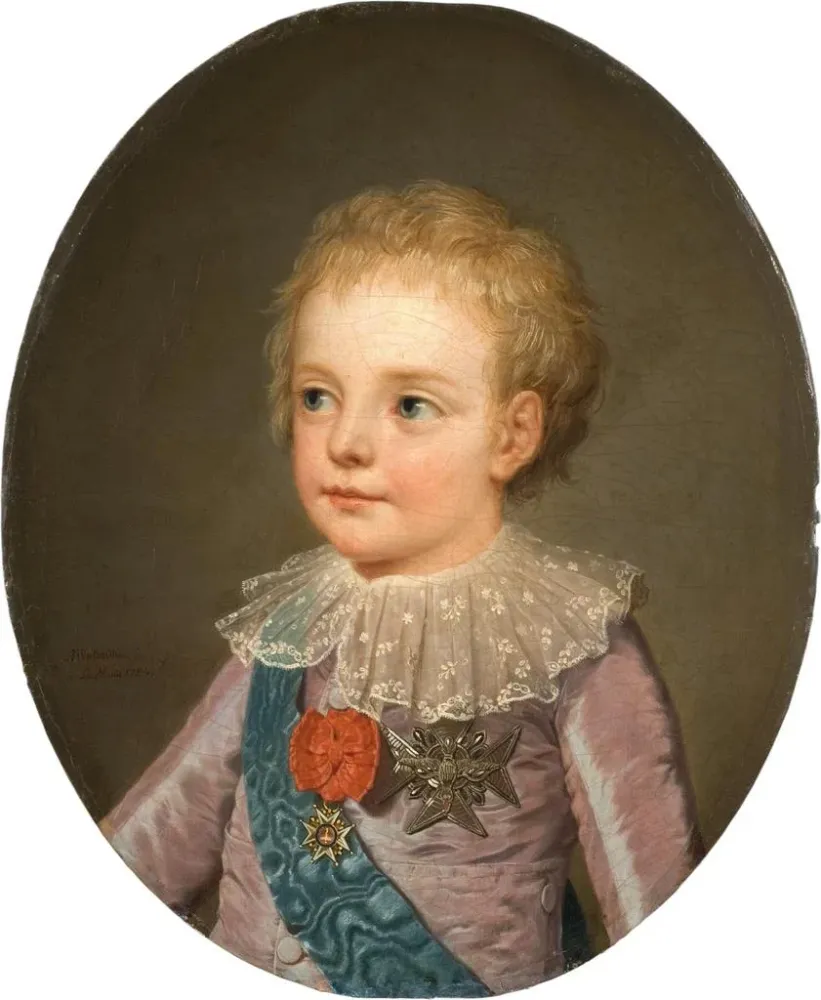 Maalaus Crownprince Le Dauphin Louis-Joseph-Xavier-François France 1781-1789 - Adolf Ulrik Wertmüller
