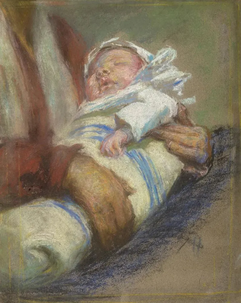 Maalaus Dans des langes - Alice Pike Barney | Taidetuloste