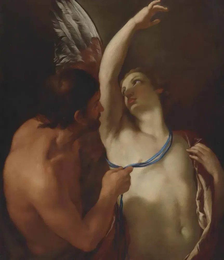 Maalaus Dédale et Icare - Andrea Sacchi | Taidetuloste