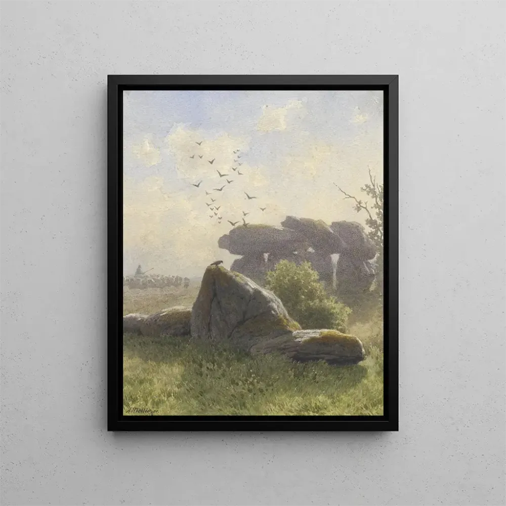 Maalaus Dolmen - Alexander Mollinger | Taidetuloste