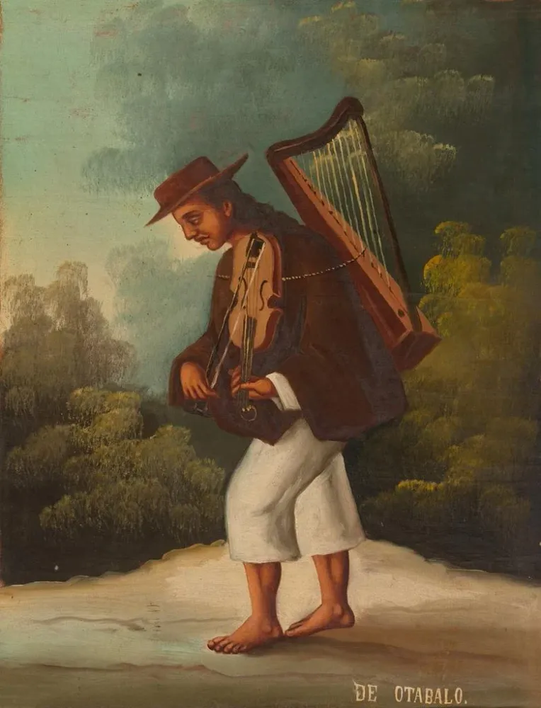 Maalaus D'Otabalo - Anonyymi