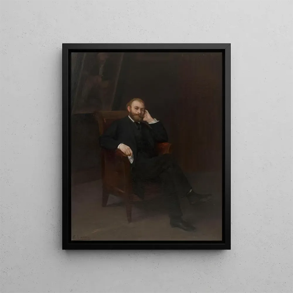 Maalaus Edouard Manet'n muotokuva - Alphonse Legros | Taidetuloste