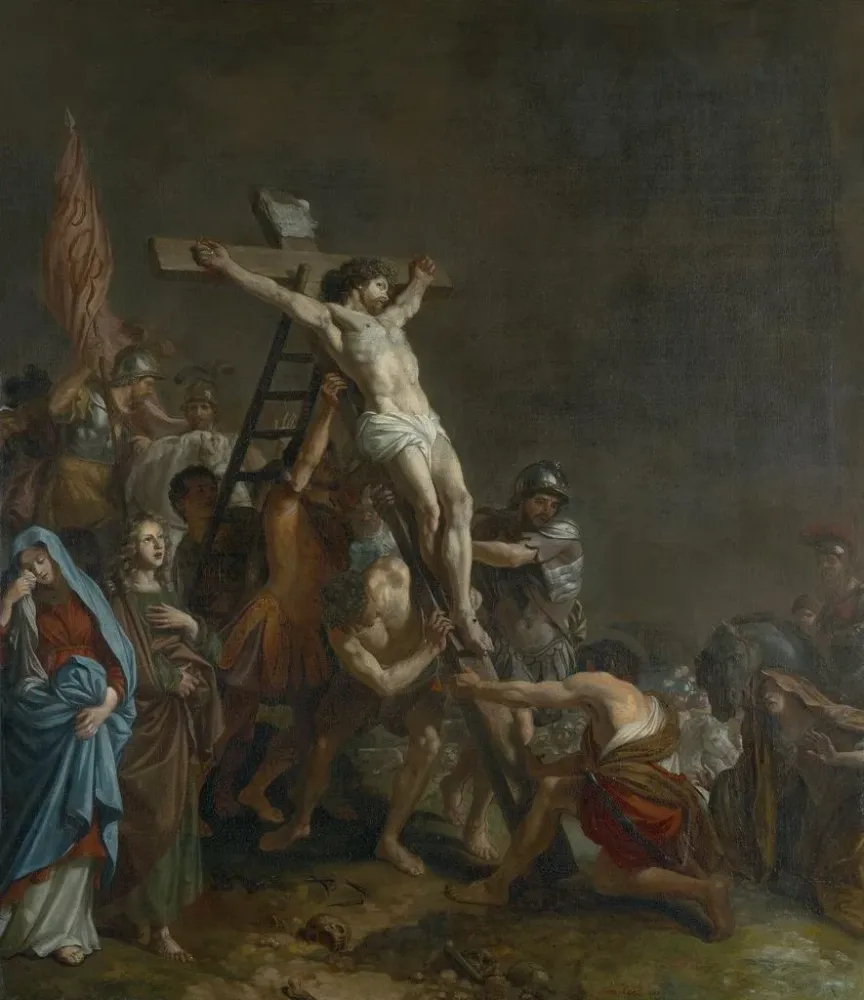 Maalaus Elevation Cross - Adriaen Backer | Taidetuloste