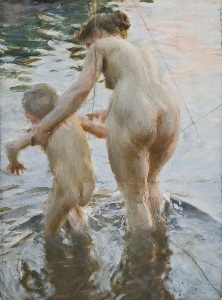 Maalaus Ensimmäinen - Anders Zorn | Taidetuloste