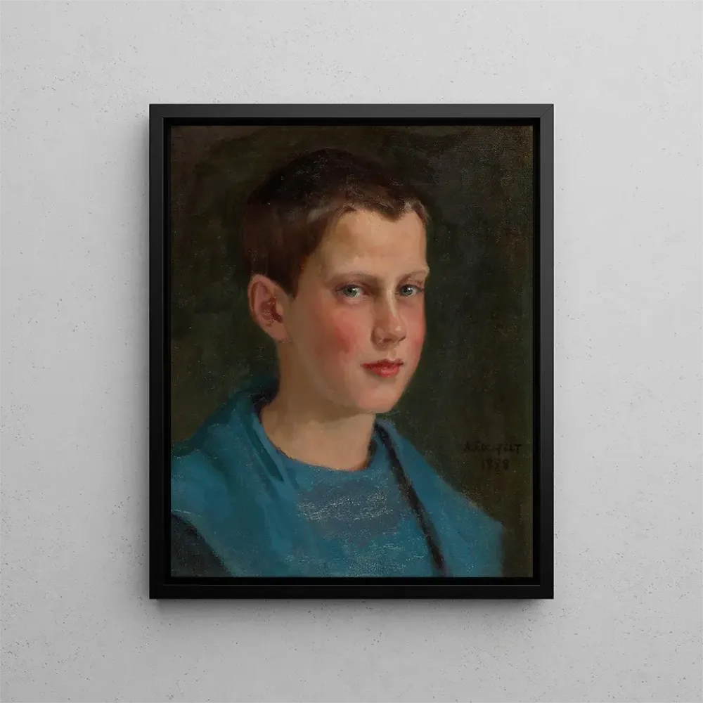 Maalaus Erik Edelfelt Enfant - Albert Edelfelt | Taidetuloste