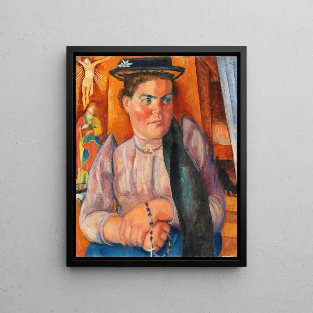Maalaus Fermier tyrolien - Anita Re | Taidetuloste
