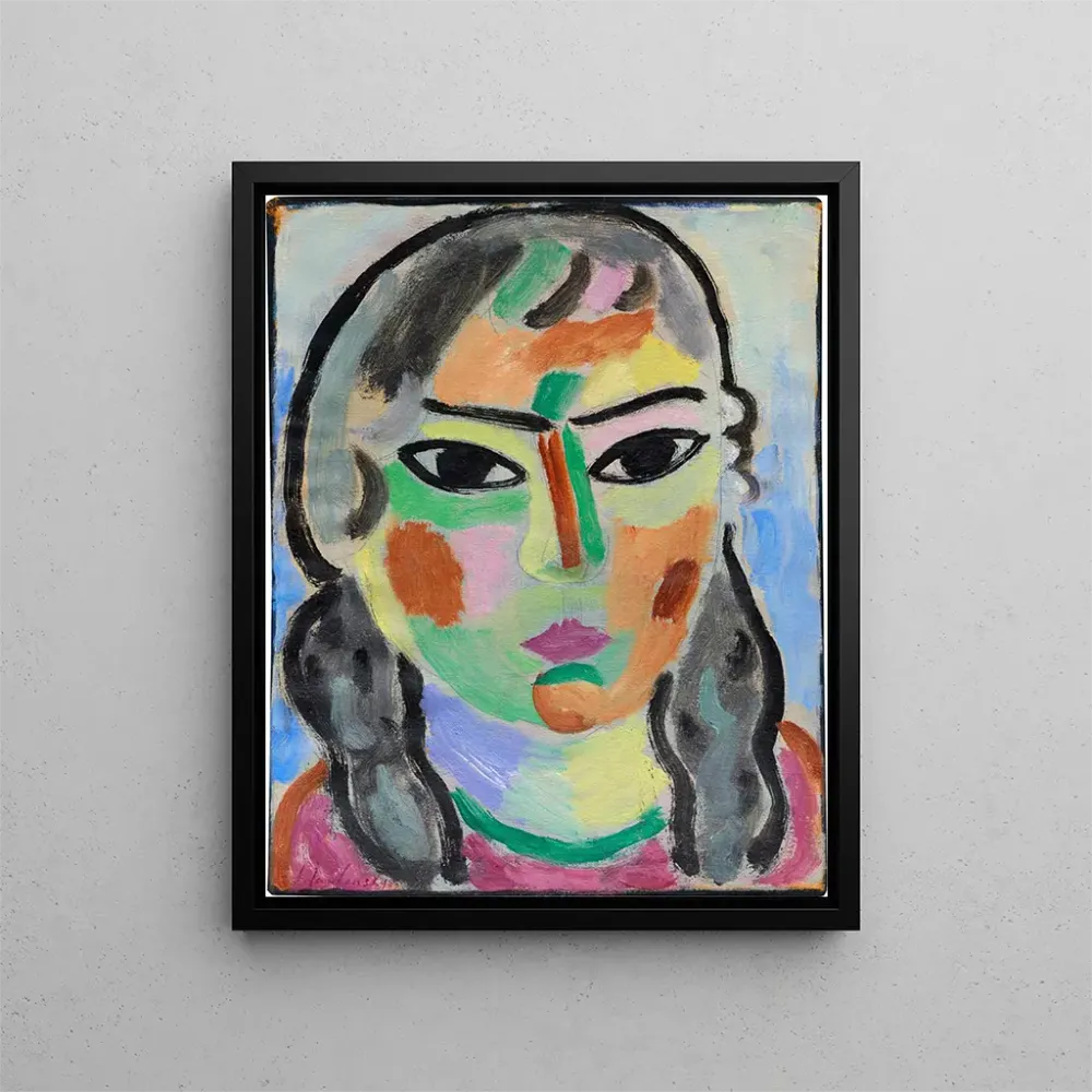 Maalaus Fille - Alexej von Jawlensky | Taidetuloste