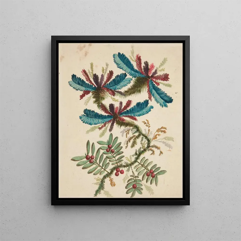 Maalaus Fleurs fantastiques - Anne Allen | Taidetuloste