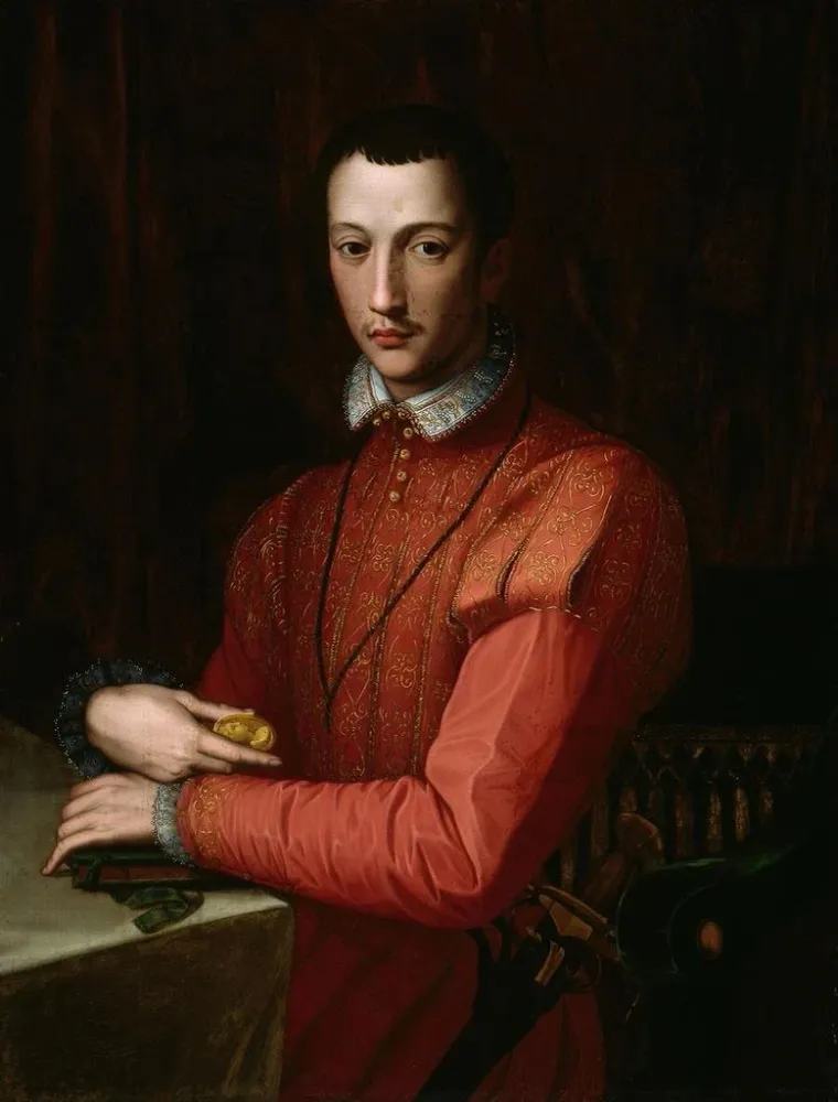 Maalaus François de Médicis - Alessandro Allori | Taidetuloste
