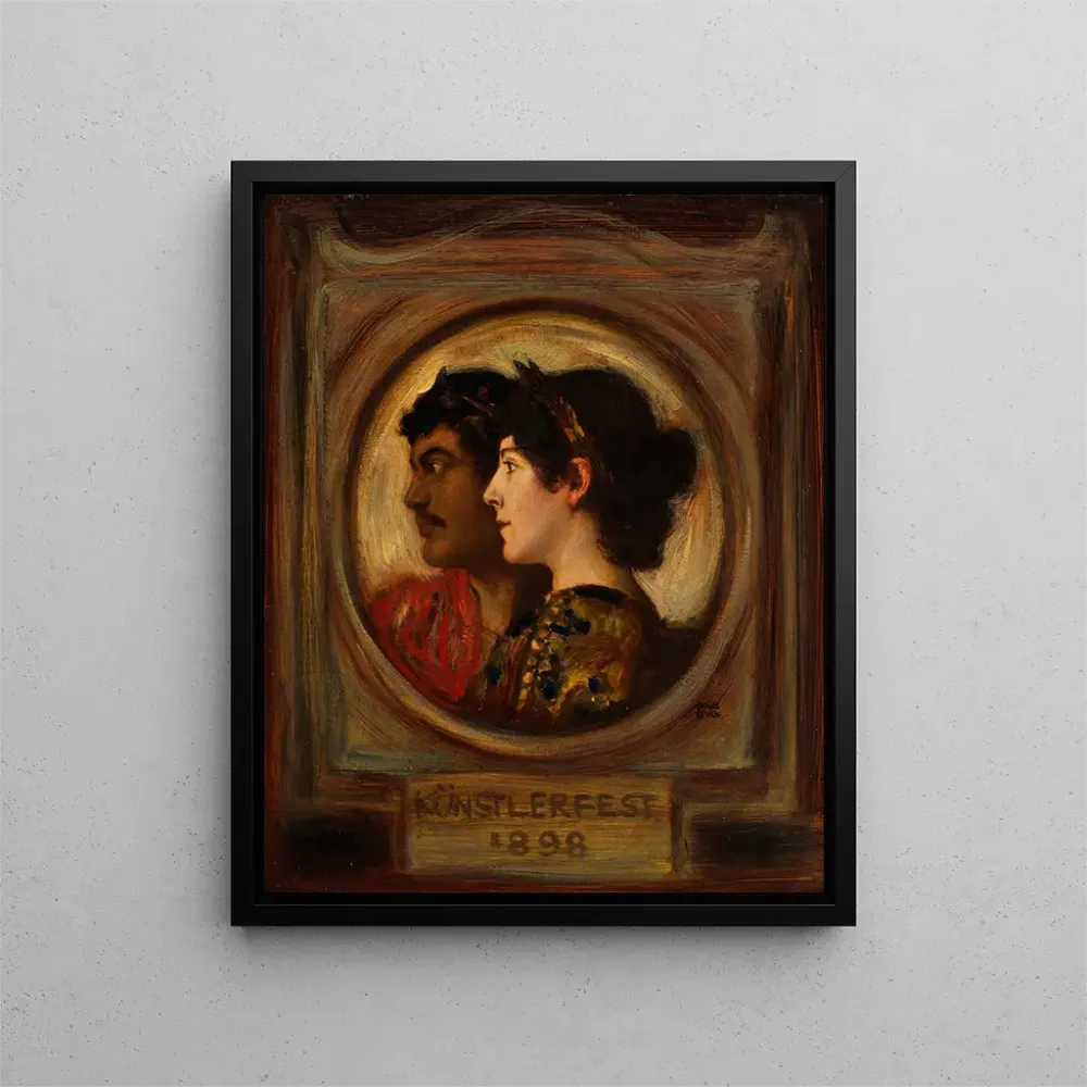 Maalaus Franz ja Mary Stuck - Franz von Stuck | Taidetuloste