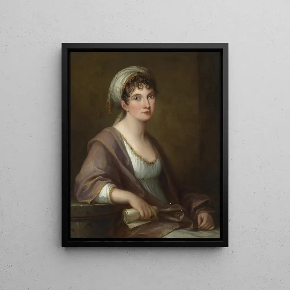 Maalaus Franziska von Kaunitz-prinsessan muotokuva, Rietberg - Angelica Kauffman | Taidetuloste