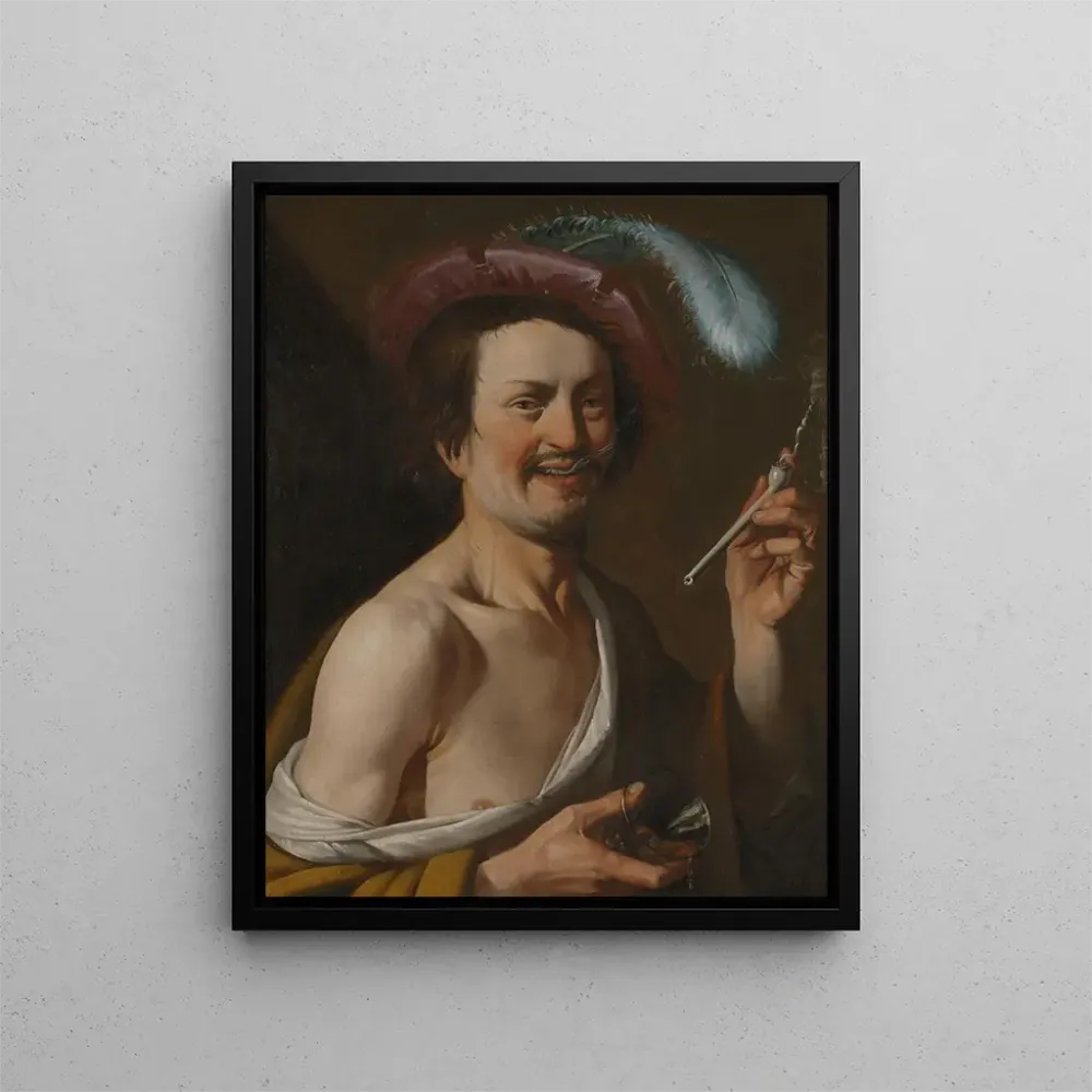 Maalaus Fumeur - Aelbert Jansz van der Schoor | Taidetuloste