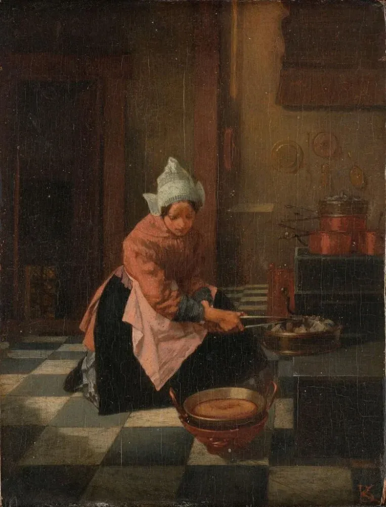 Maalaus Le gaufrier - Alexander Hugo Bakker Korff | Taidetuloste