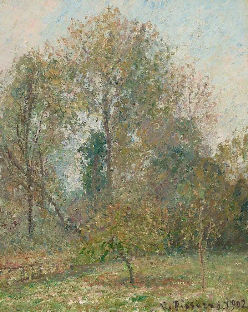 Maalaus Gelée blanche à Éragny - Camille Pissarro | Taidetuloste