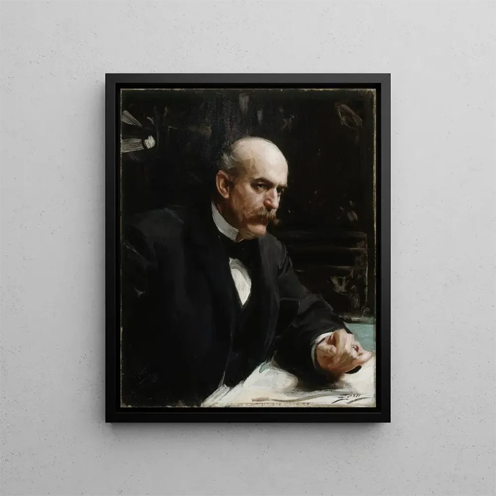 Maalaus Halsey Cooley Ives - Anders Zorn | Taidetuloste