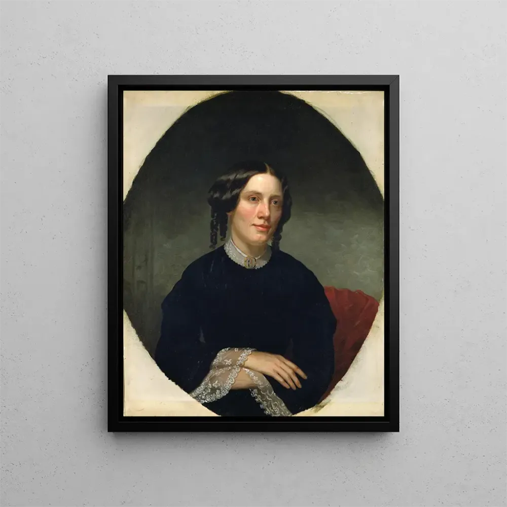 Maalaus Harriet Beecher Stowe - Alanson Fisher | Taidetuloste