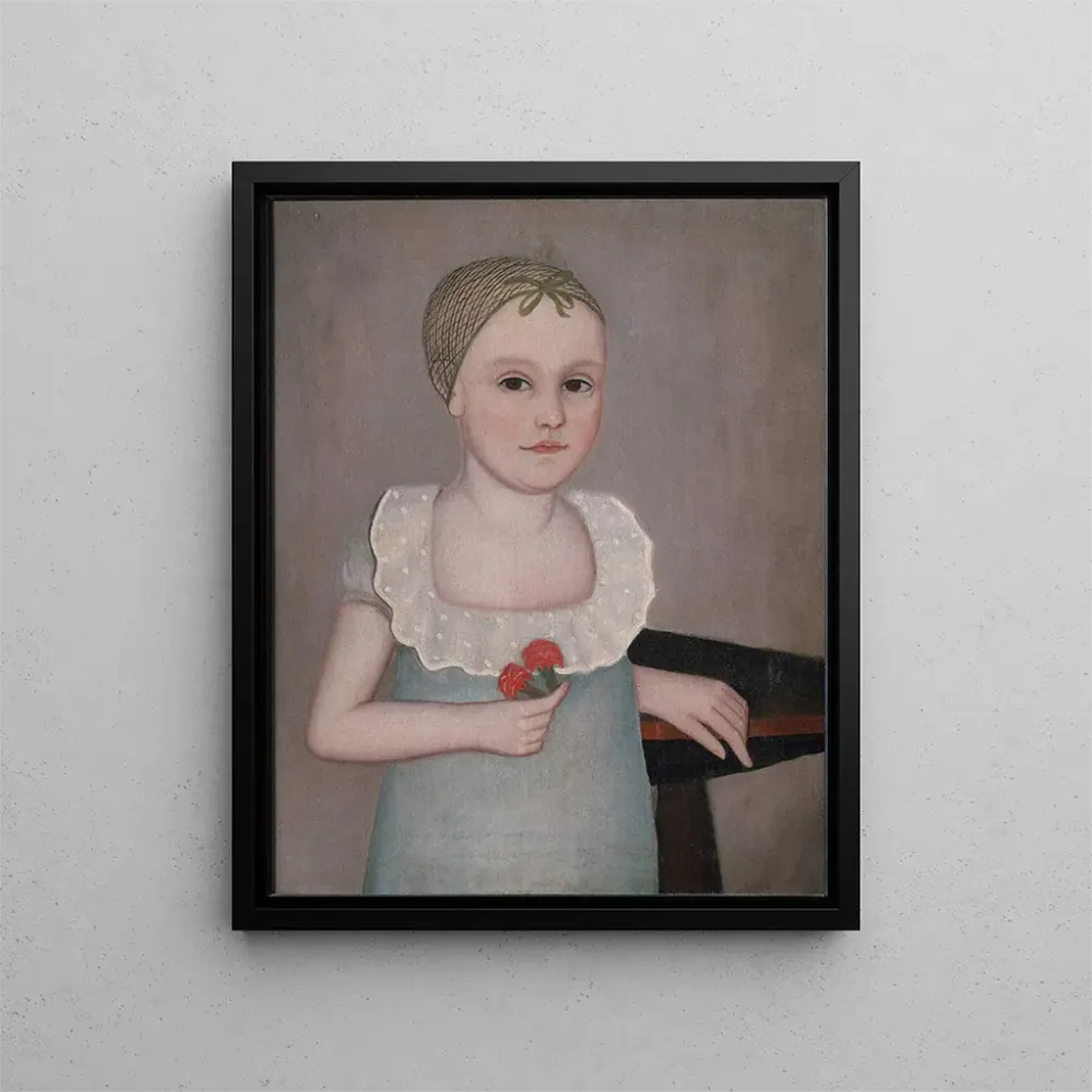 Maalaus Henriette Dorr - Ammi Phillips | Taidetuloste