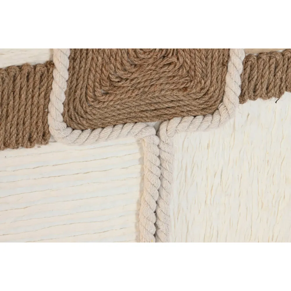 Maalaus Home ESPRIT Juutti Paperi 60 X 3,6 X 60 CM (2 osaa)