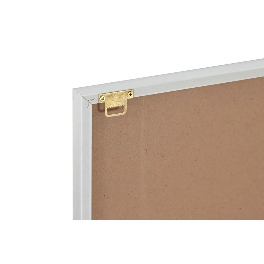 Maalaus Home ESPRIT Keltainen Sininen Kangas 30 x 1,8 x 40 cm (4 osaa)