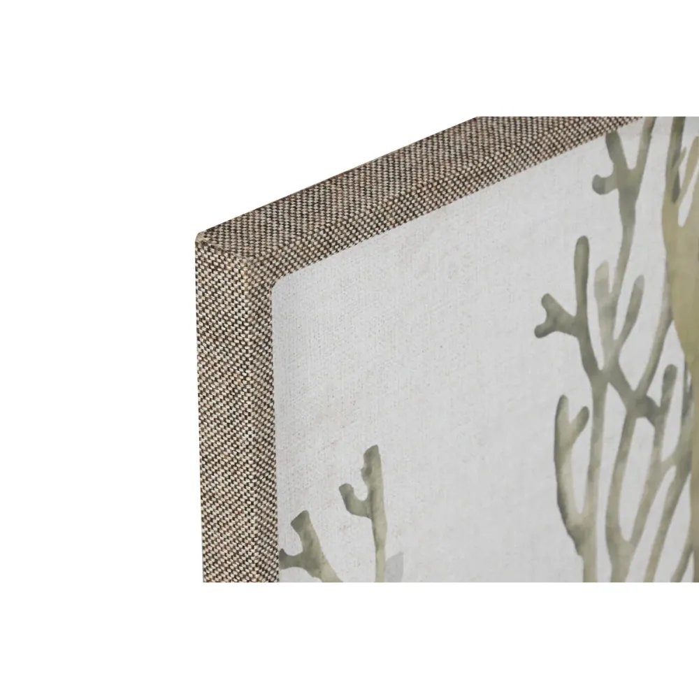 Maalaus Home ESPRIT Kristalli Kuusi 45 x 2 x 60 cm