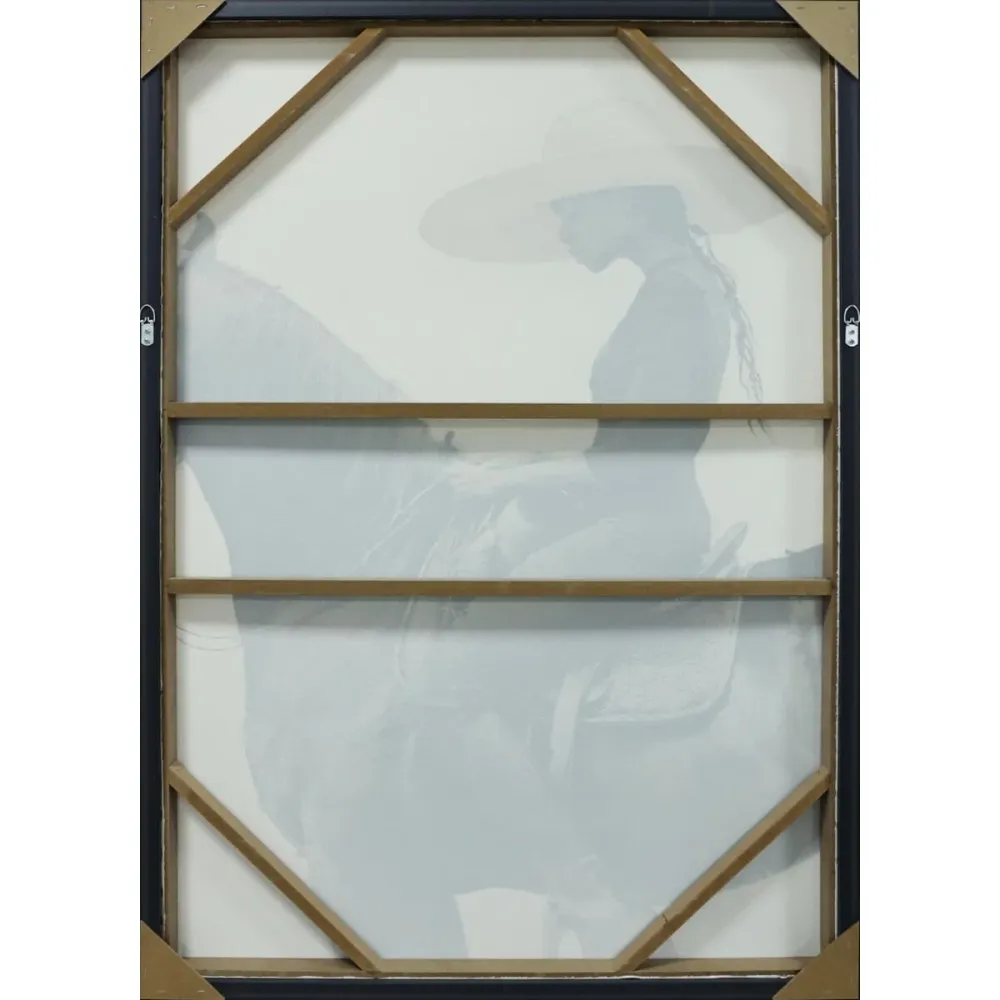 Maalaus Home ESPRIT Musta Beige Siirtomaatyylinen Sametti 83 x 4 x 123 cm (2 osaa)