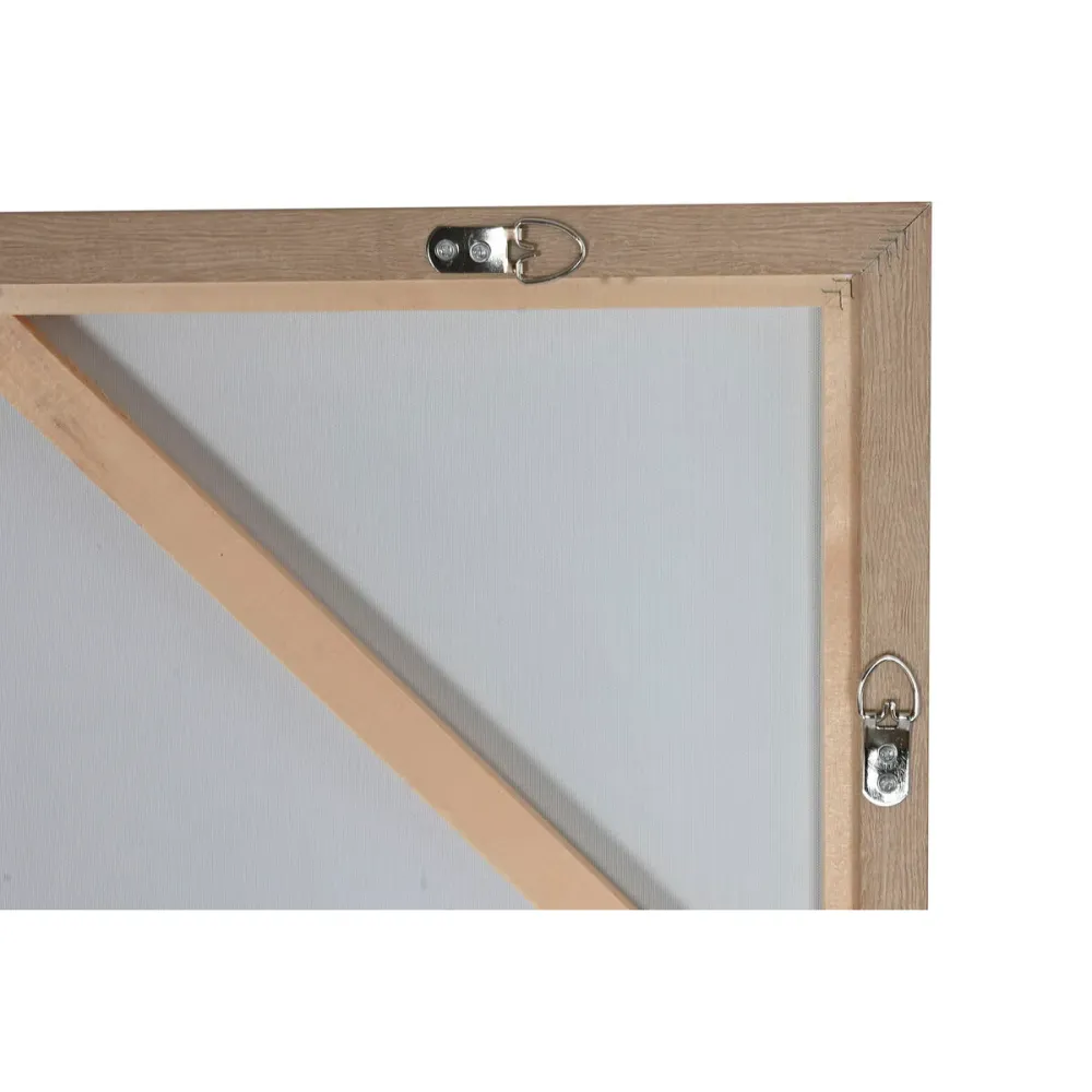 Maalaus Home ESPRIT Oranssi Moderni Kaupunki 100 x 4 x 140 cm (2 osaa)
