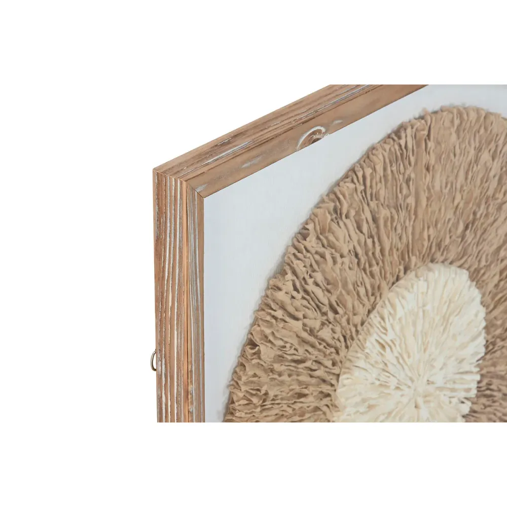 Maalaus Home ESPRIT Paperi Kristalli 60 x 3 x 60 cm (2 osaa)