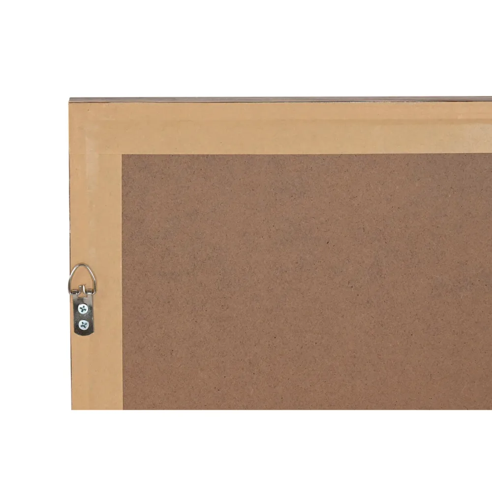 Maalaus Home ESPRIT Paperi Kristalli 60 x 3 x 60 cm (2 osaa)