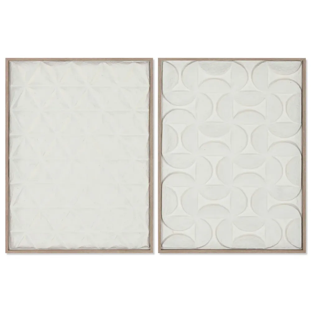 Maalaus 3D Home ESPRIT Paperi polystyreeni 60 x 3 x 80 cm