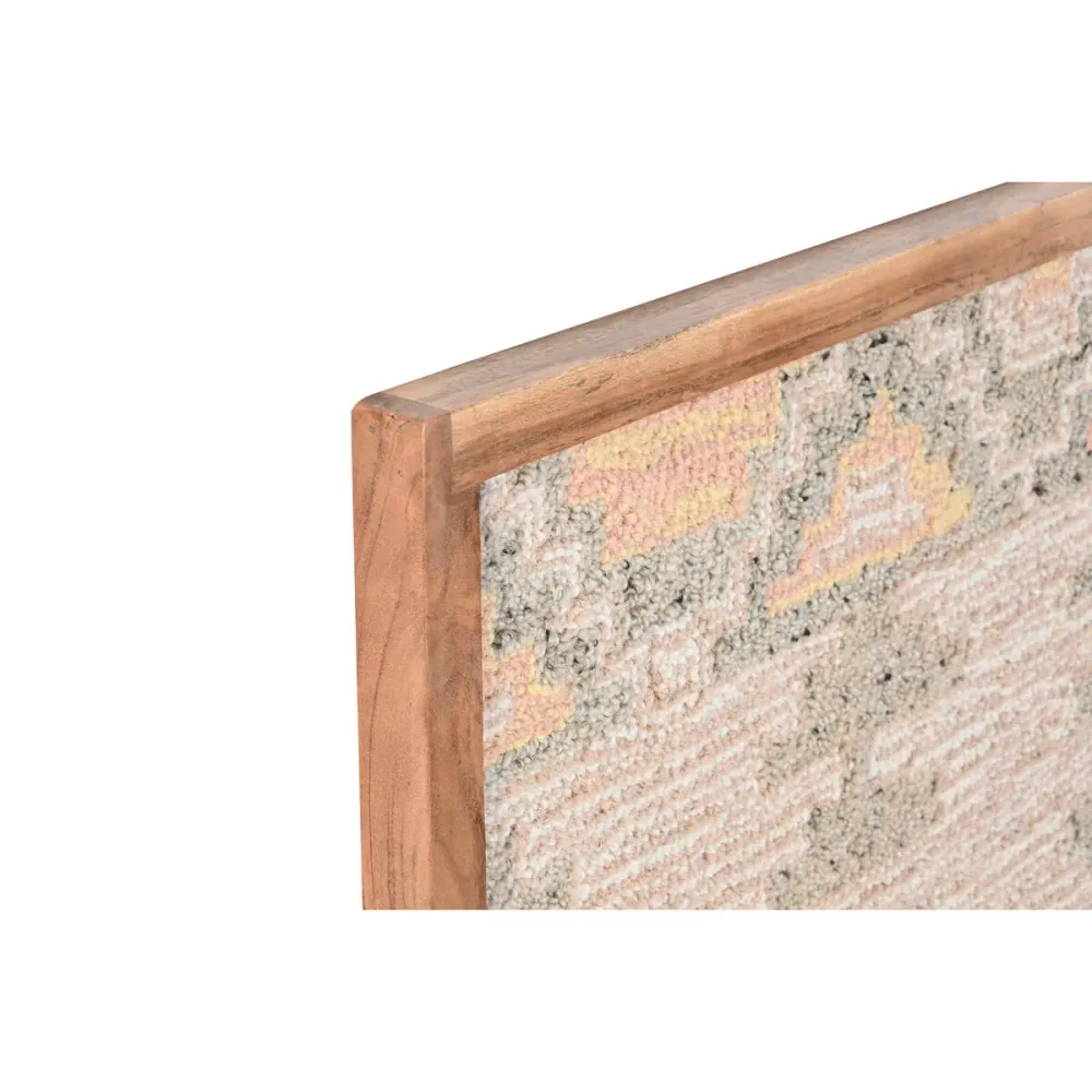 Maalaus Home ESPRIT Punainen Beige Harmaa 75 x 3 x 105 cm (2 osaa)