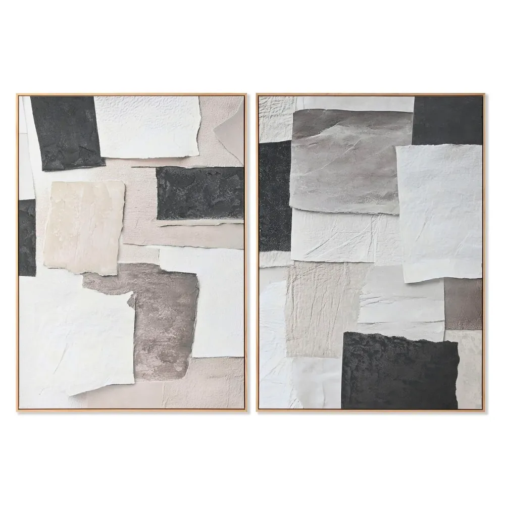 Maalaus Home ESPRIT Puu Kangas 103 x 4,3 x 143 cm 102,6 x 4,3 x 142,6 cm