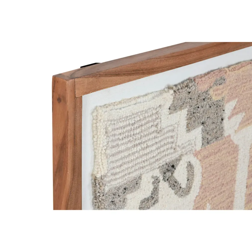 Maalaus Home ESPRIT Puuvilla Akaasia 75 x 3 x 105 cm