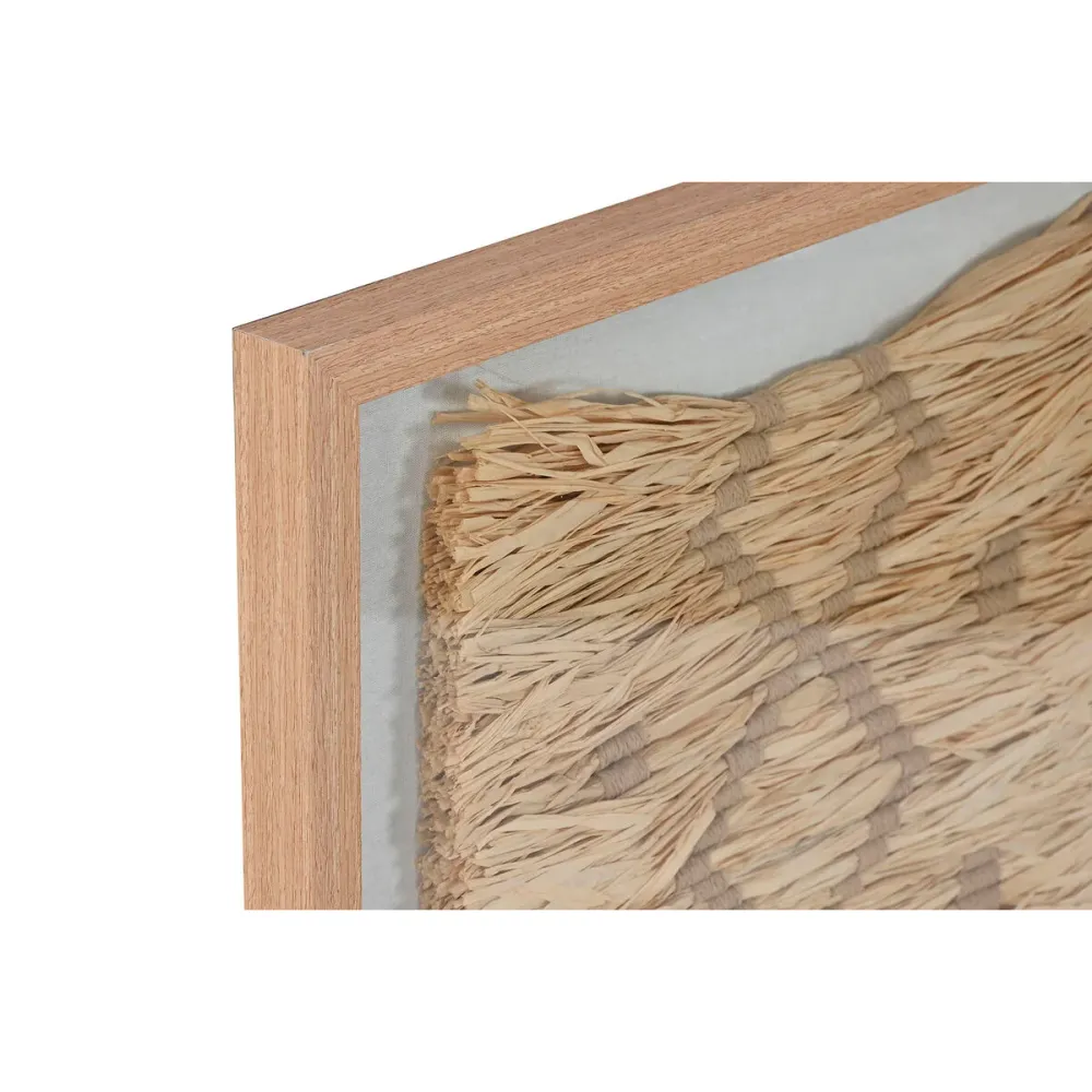 Maalaus 3D Home ESPRIT Rottinki polystyreeni 50 x 3 x 70 cm 50 x 3,5 x 70 cm
