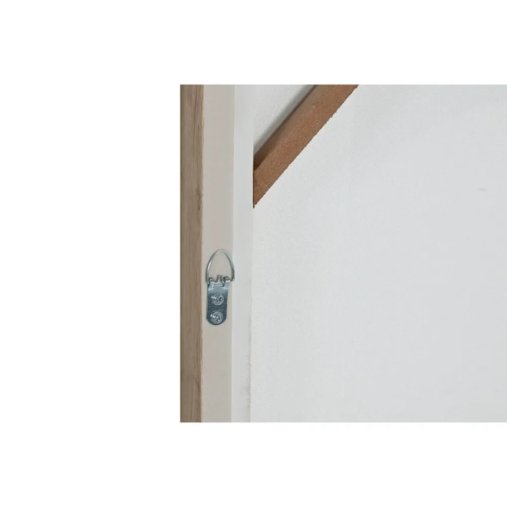 Maalaus Home ESPRIT Ruskea Musta Abstrakti Kaupunki 82 x 3,8 x 102 cm (2 osaa)