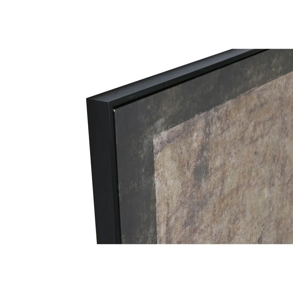 Maalaus Home ESPRIT Ruskea Musta Moderni Kaupunki 100 x 4 x 140 cm (2 osaa)