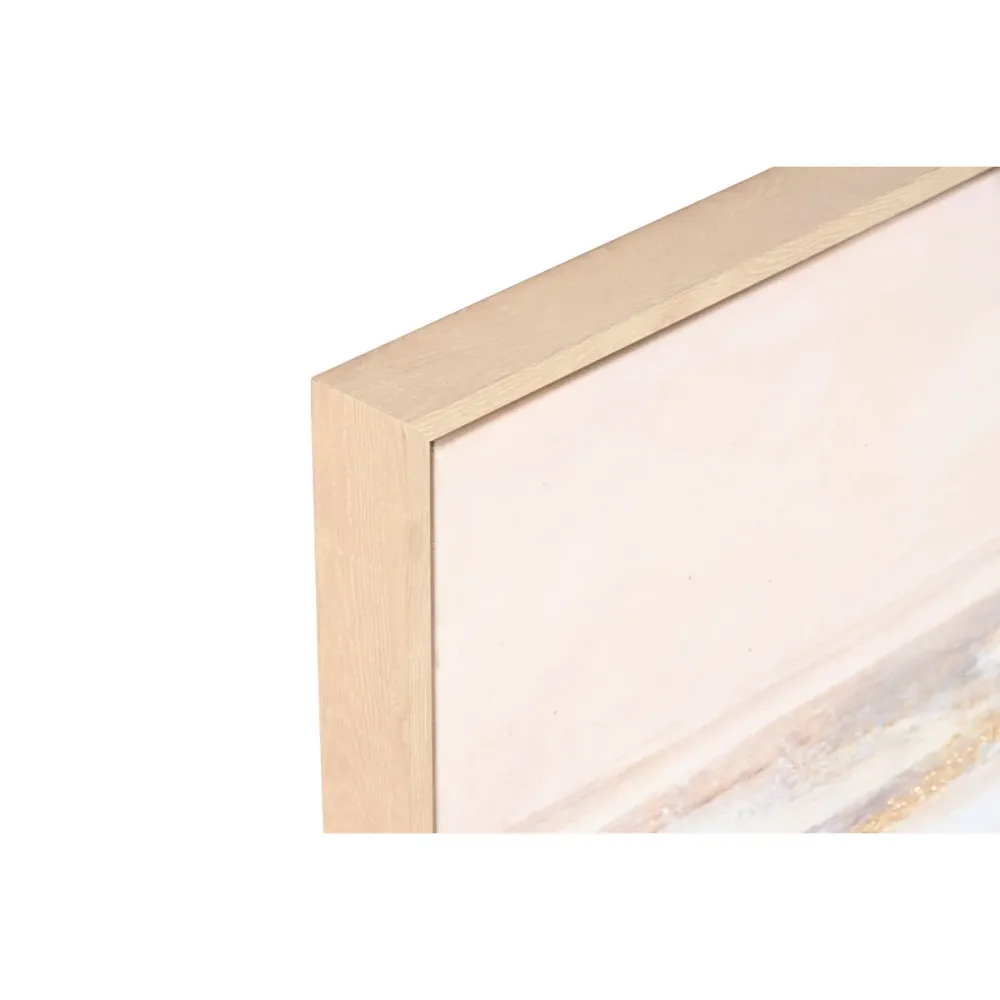 Maalaus Home ESPRIT Sininen Valkoinen Abstrakti Moderni 153 x 4,3 x 53 cm (2 osaa)