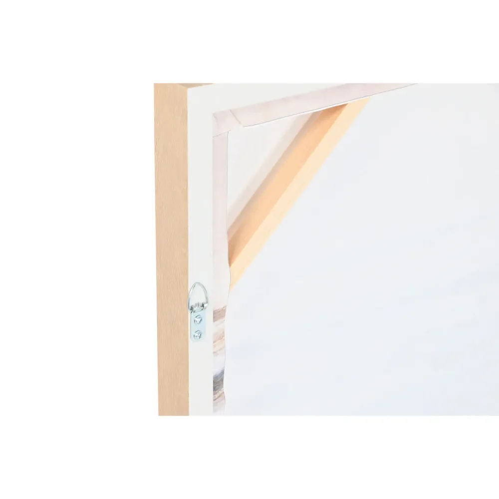 Maalaus Home ESPRIT Sininen Valkoinen Abstrakti Moderni 153 x 4,3 x 53 cm (2 osaa)