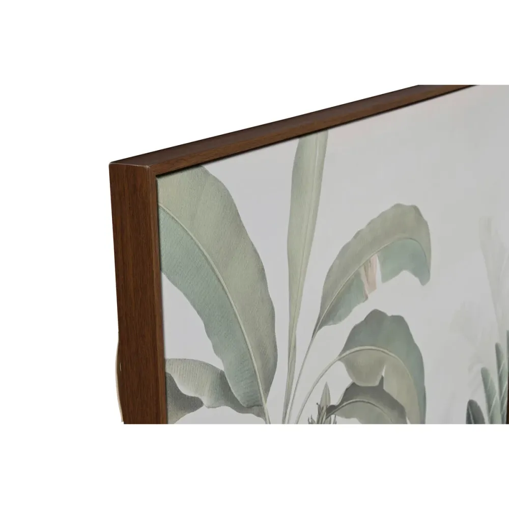 Maalaus Home ESPRIT Trooppinen 100 x 4 x 140 cm (2 osaa)