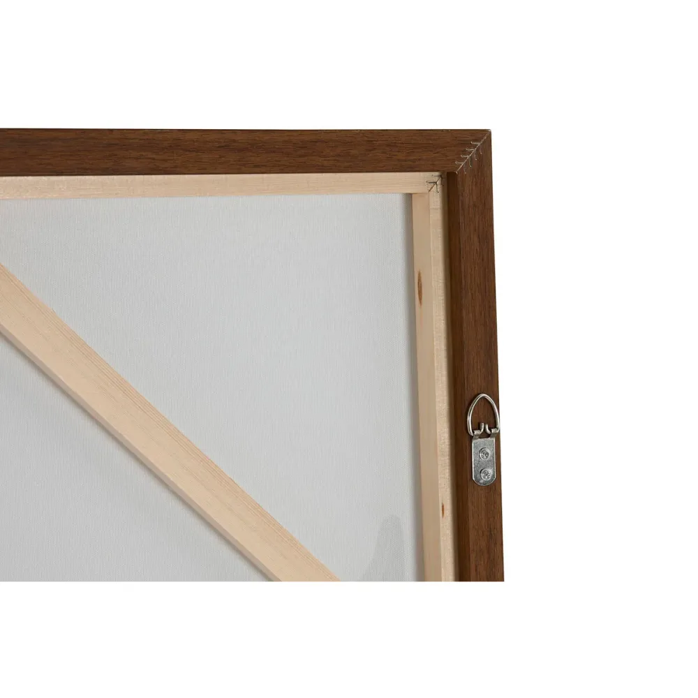 Maalaus Home ESPRIT Trooppinen 100 x 4 x 140 cm (2 osaa)