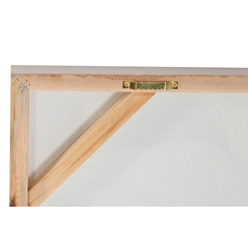 Maalaus Home ESPRIT Valkoinen Beige Levyt Cottage 90 x 3 x 60 cm (2 osaa)