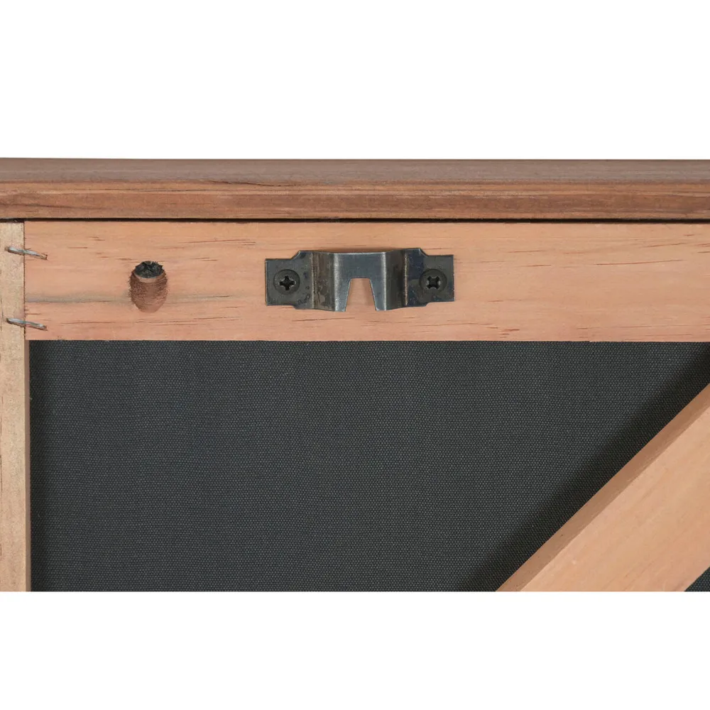 Maalaus Home ESPRIT Valkoinen Ruskea Abstrakti Moderni 82 x 4 x 82 cm (2 osaa)