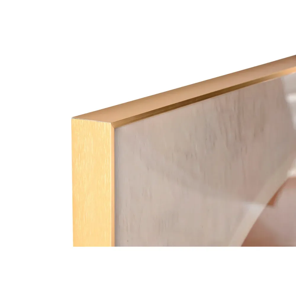 Maalaus Home ESPRIT Valkoinen Vihreä Beige Maljakko Skandinaavinen 80 x 3,5 x 160 cm (2 osaa)