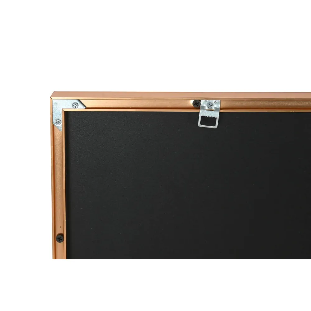 Maalaus Home ESPRIT Vihreä Levyt Trooppinen 80 x 3,5 x 80 cm (2 osaa)
