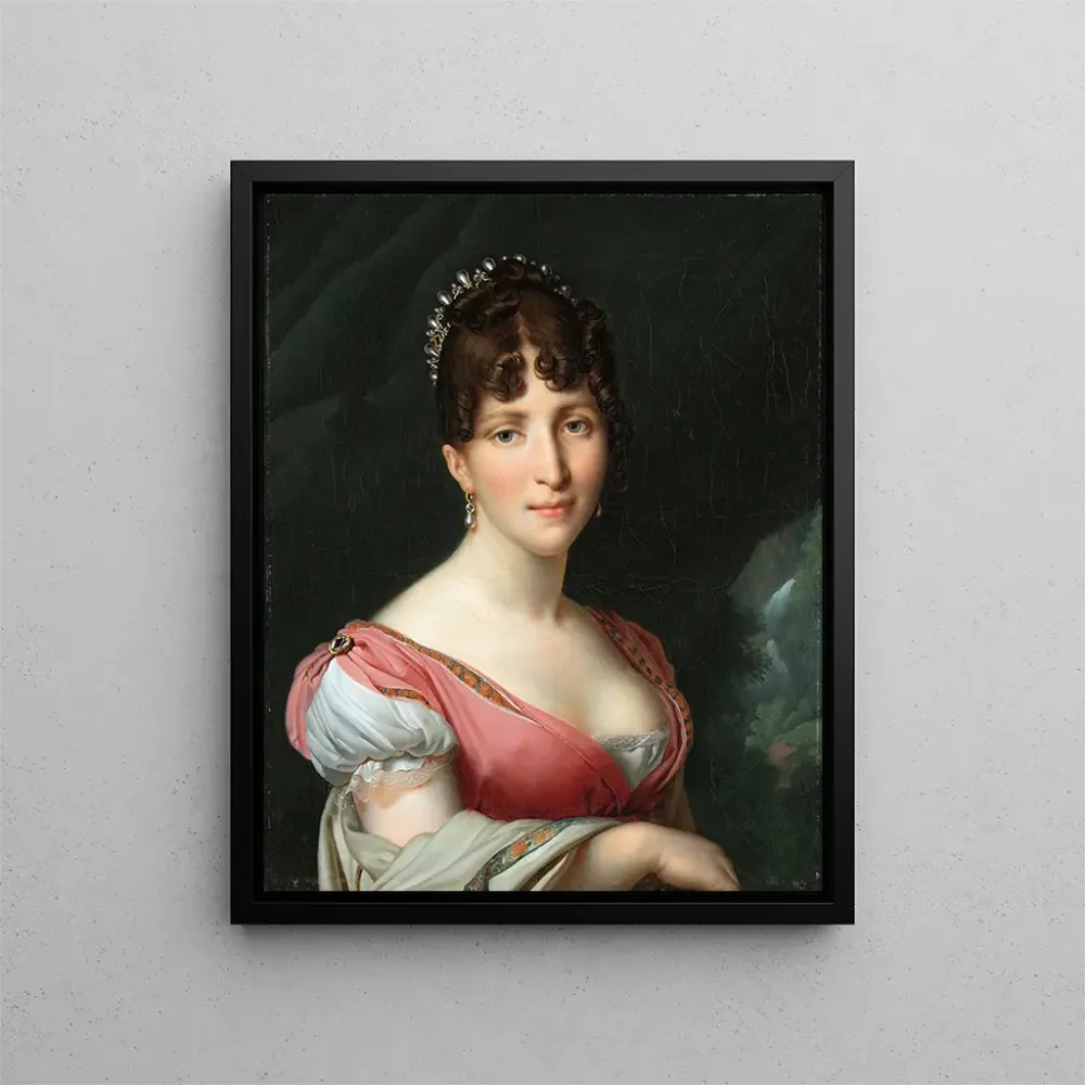 Maalaus Hortense de Beauharnais, Hollannin kuningatar - Anne-Louis Girodet-Trioson | Taidetuloste