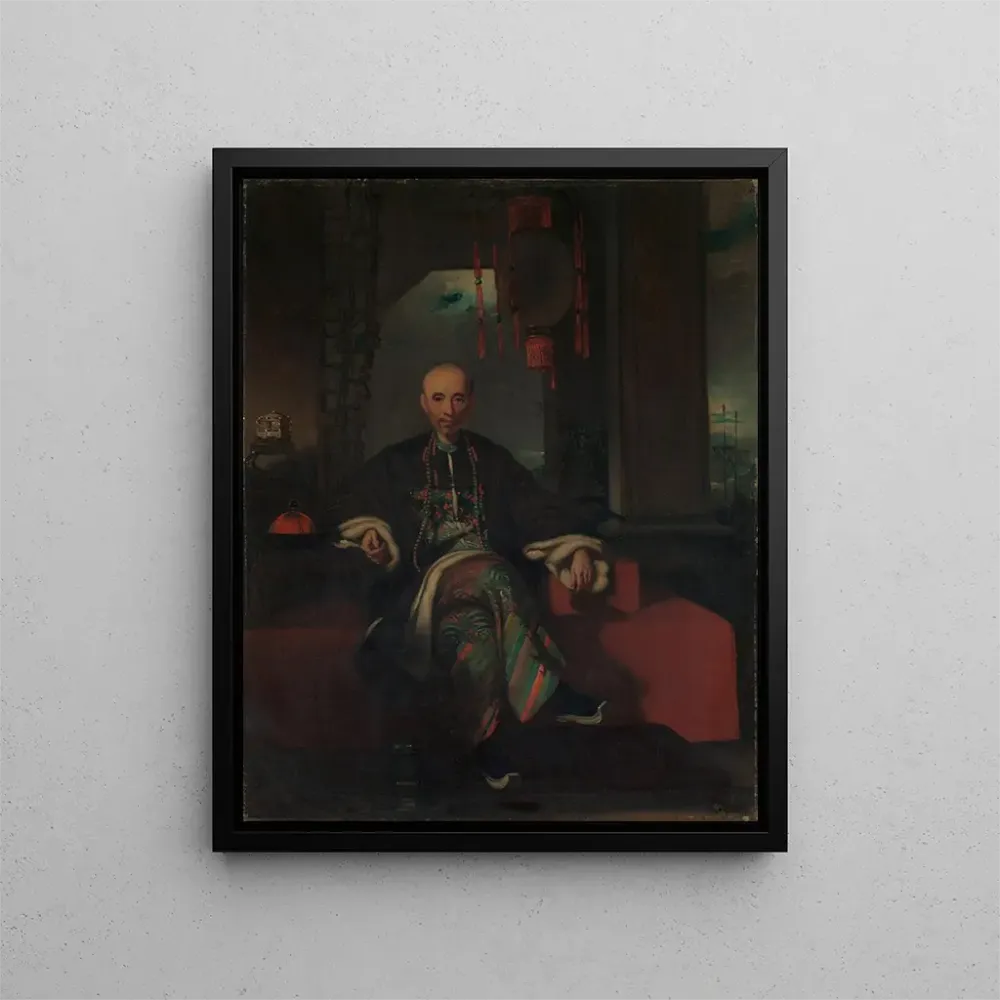 Maalaus Houqua - Anonyymi | Taidetuloste