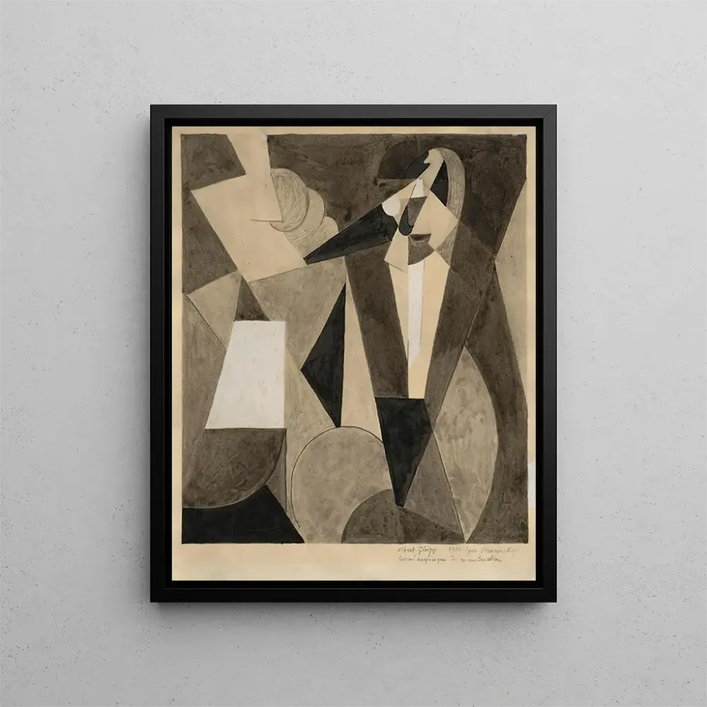 Maalaus Igor Stravinsky - Albert Gleizes | Taidetuloste