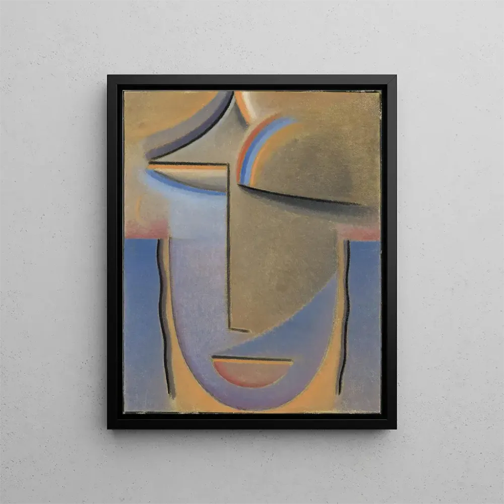 Maalaus Ilta Abstrakti Pää - Alexej von Jawlensky | Taidetuloste