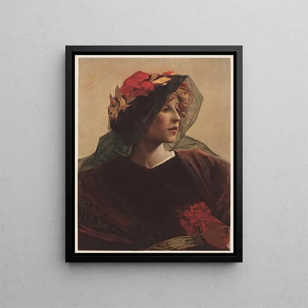 Maalaus Imperia - Alfred-Pierre Agache | Taidetuloste