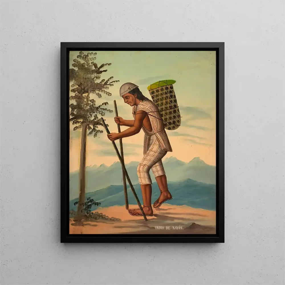 Maalaus Indio Saparo - Anonyymi | Taidetuloste