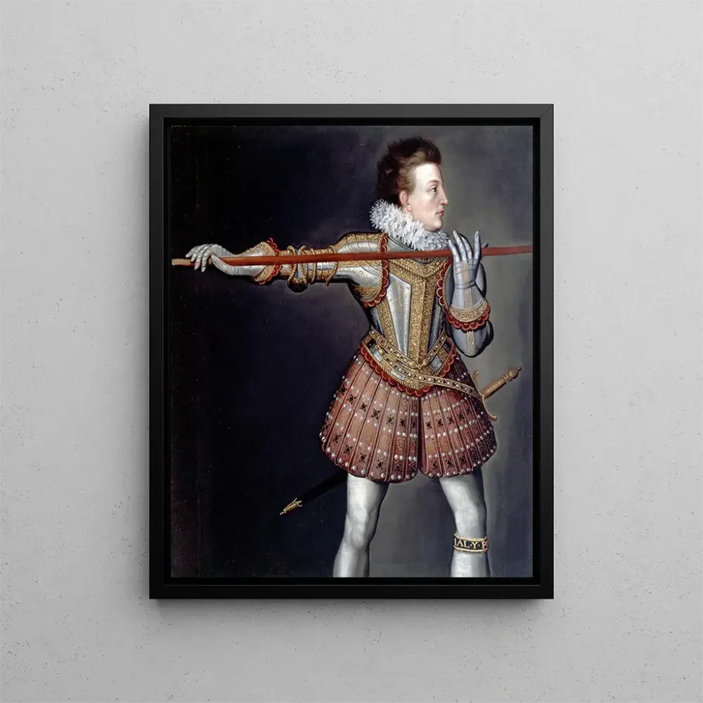 Maalaus Isaac Henry Oliver, Walesin prinssi - Anonyymi | Taidetuloste